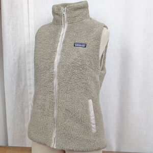 Patagonia Los Gatos Fleece Sherpa Vest Women's Medium
